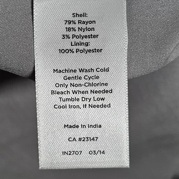 Talbots Womens Navy Blue White Striped Sleeveless Button Front Midi Dress 16 - Picture 4 of 4